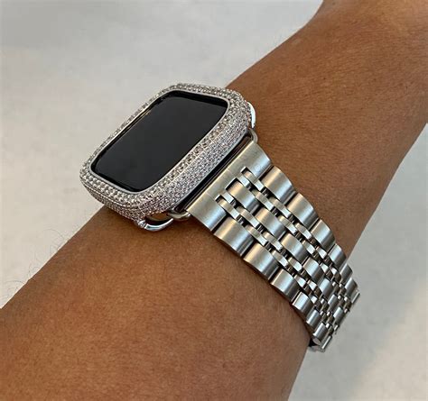 rolex armband apple watch|luxury apple watch band 44mm.